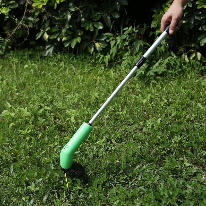 ZipTrim - Light Cordless Lawn Trimmer Using Zip Ties