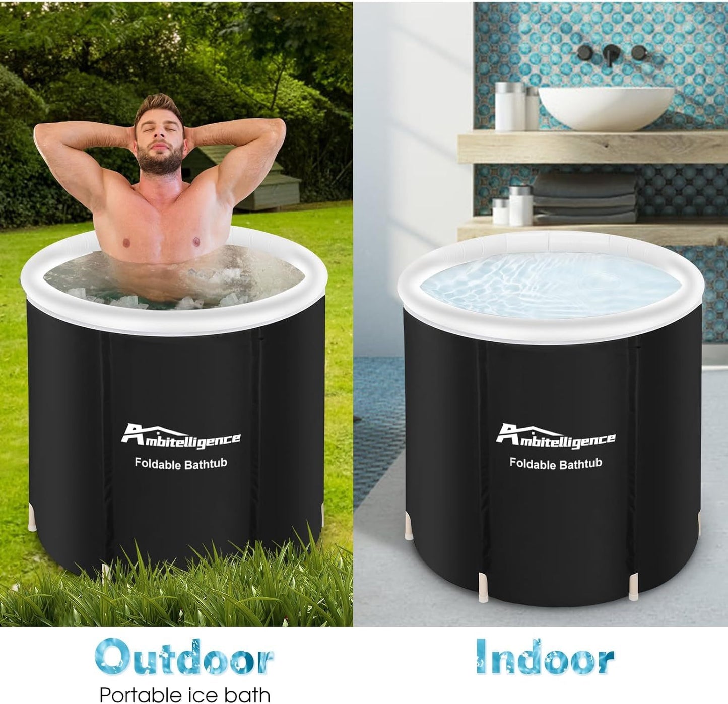 Ambitelligence - Foldable Recovery Ice Bathtub