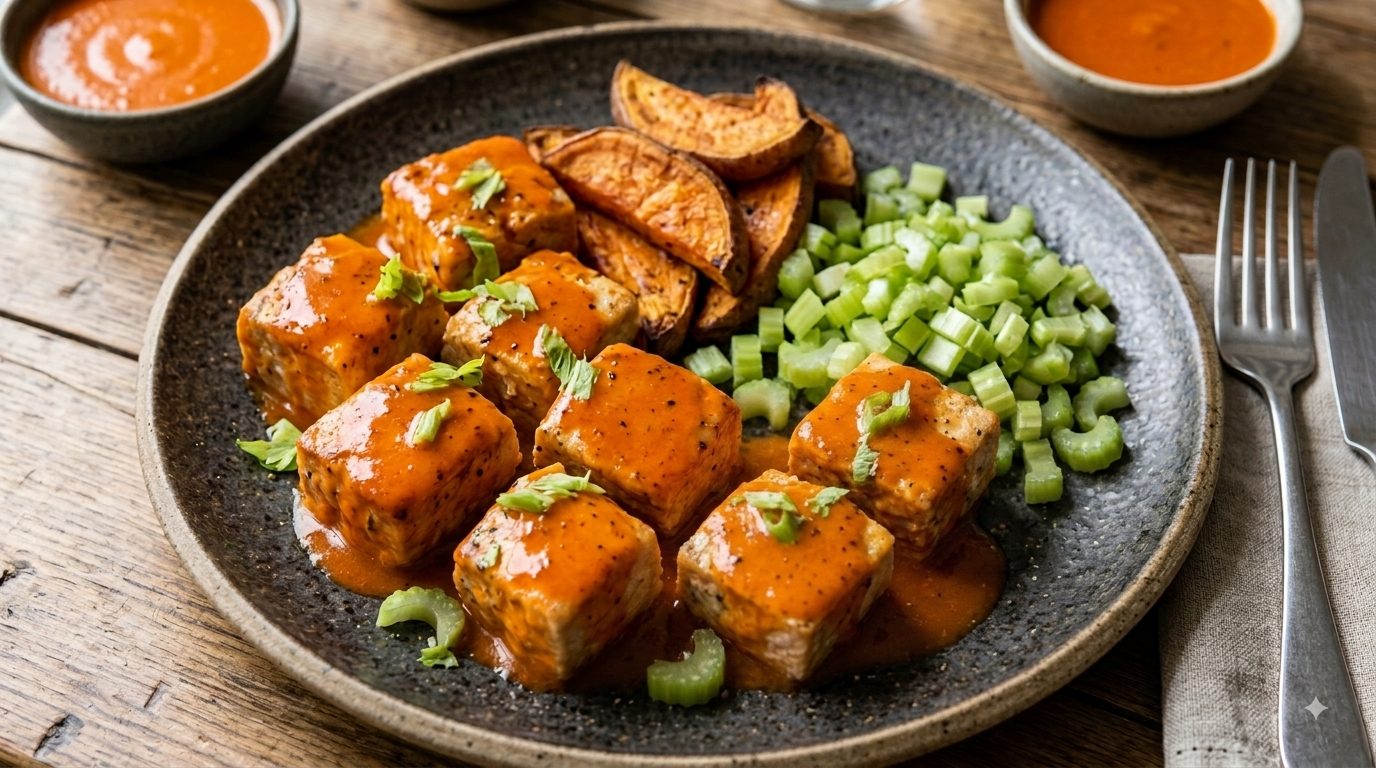 Buffalo Chicken - Sweet Potato & Celery