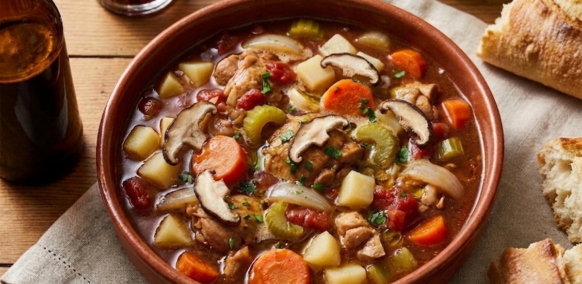 Chicken Stew - Potato, Carrot, Celery & Mushroom