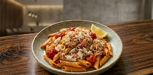 Crabmeat Pomodoro Penne - Cherry Tomatoes