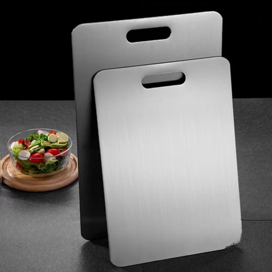 SteelCut Pro™ - Stainless Steel Chopping Board