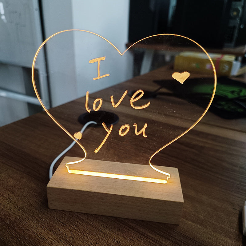 Twinkle Notes - Message Board Night Light