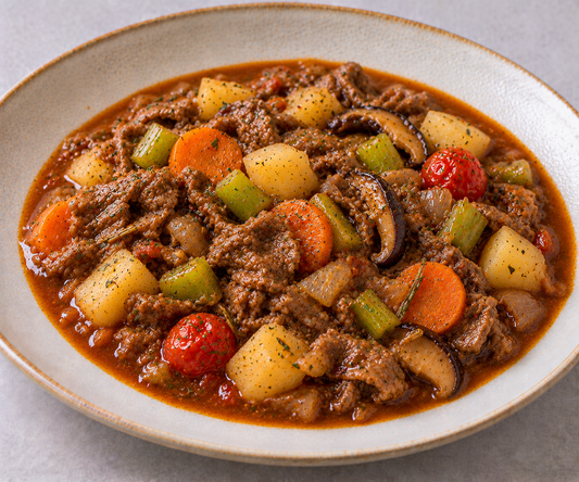 Beef Stew - Potato, Carrot, Celery & Shiitake Mushroom