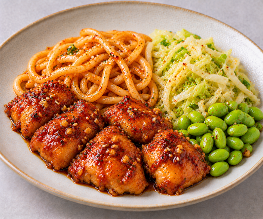 Gochujang Chicken - Udon, Cabbage & Edamame